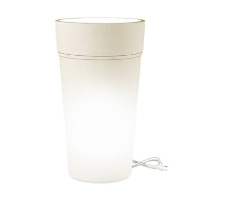 Vaso Stem Luce - 14 lt - bianco - Teraplast - 32124080022 - 8051560045224 - DMwebShop