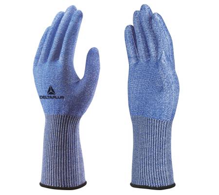 Guanti da lavoro VenicutB00 Flash - in maglia - taglia 07 - blu-bianco - conf. 12 pezzi - Deltaplus - VECUTB00BL07-VENICUT - 3295249255442 - DMwebShop
