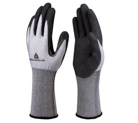 Guanti da lavoro Venicut01 - schiuma di nitrile - taglia 09 - grigio-nero - conf. 12 pezzi - Deltaplus - VECUTC01GR09-VECUTC0 - 3295249270711 - DMwebShop