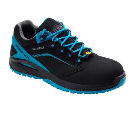 Calzatura di sicurezza Streif Low - S3 - numero 42 - nero-azzurro ottanio - Rossini - SSRC405-42 - DMwebShop