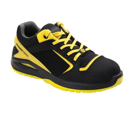 Calzatura di sicurezza Olimpya - S1P - numero 42 - nero-giallo - Rossini - SSRC403-42 - 8056149339374 - DMwebShop
