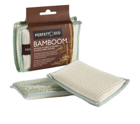 Spugna Bamboom - conf. 2 pezzi - Perfetto - 13951 - 8052474139511 - DMwebShop