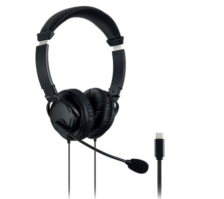 Cuffie ad alta fedelta' - con microfono - connessione USB-C - Kensington - K97457WW - 85896974574 - DMwebShop