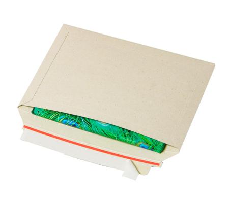 Busta Cart Grass - A5+ - 26 x 20,5 x 2,5 cm - cartoncino teso grigio - conf. 200 pezzi - Bong Packaging - 543280 - DMwebShop