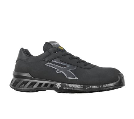Calzatura di sicurezza Ben - S3 SRC CI ESD RedLeve - numero 44 - nero - U-power - RV20024-44 - 8033546490389 - DMwebShop