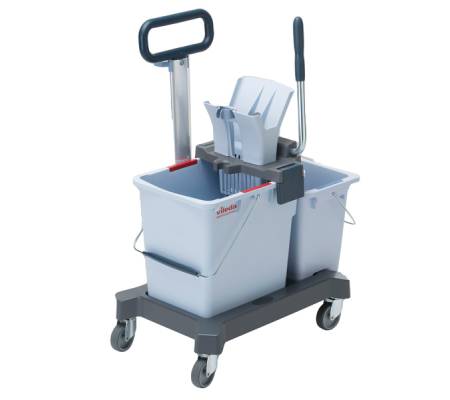Carrello con barra UltraSpeed Pro Doppio - per pulizie - 62 x 38 x 85 cm - Vileda - 147200 - 34023103169266 - DMwebShop