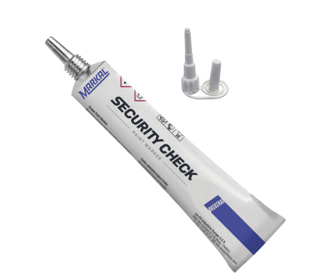 Tubetto di vernice Security Check Paint - per marcatura viti - blu - Cartelli Segnalatori - MAK668B - DMwebShop