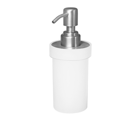 Dispenser per sapone - PVC - bianco - Laminart - AC302/B.AS - DMwebShop