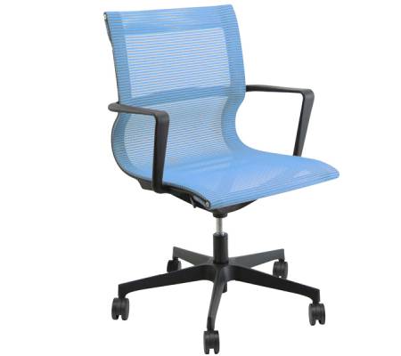 Poltrona direzionale TeknoTKN - con braccioli inclusi - blu - Unisit - TKN/BL - 8053470177552 - DMwebShop