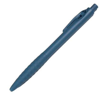 Penna detectabile retrattile - a lunga durata - leggermente ruvida - blu - conf. 50 pezzi - No Brand - 1670-BLU - DMwebShop