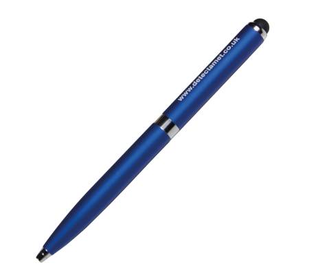 Penna detectabile retrattile 2 in 1 - per iphone ipad e tablet - blu - conf. 10 pezzi - No Brand - 5307 - 121T202C101I01 - DMwebShop