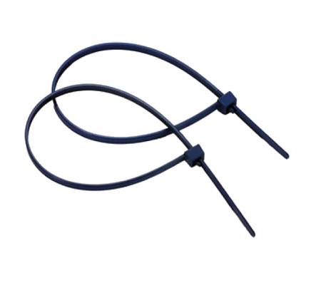 Fascette detectabili - 15 x 0,36 cm - nylon - blu - conf. 100 pezzi - No Brand - 1672 - 8013629250437 - DMwebShop