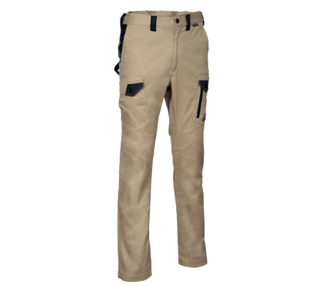Pantalone Jember Super Strech - taglia 50 - corda-nero - Cofra - V567-1-00 - 50 - 8023796534087 - DMwebShop