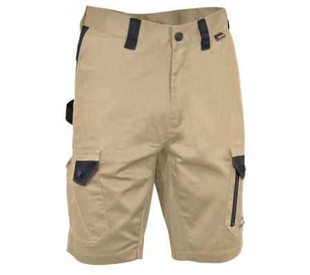 Pantaloncini Kediri Super Strech - taglia 52 - corda-nero - Cofra - V619-0-00-52 - 8023796556997 - DMwebShop