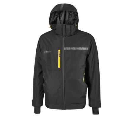 Giacca Wink - idrorepellente - taglia L - nero-giallo - U-power - FU255BC-L - 8033546483329 - DMwebShop