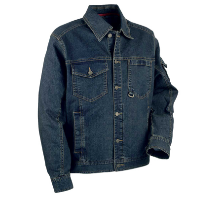 Giacca di jeans Basel - taglia 54 - blu navy - Cofra - V150-0-00-54 - 8023796106932 - DMwebShop