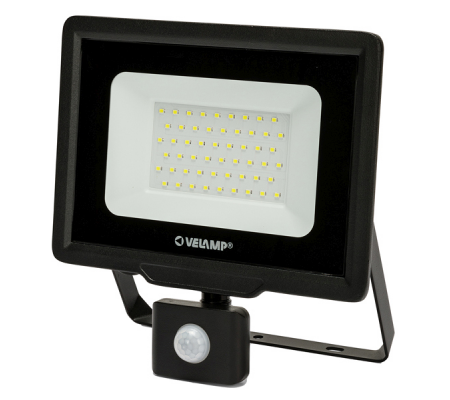 Proiettore LED PadLight5 - luce bianca naturale 4000 K - 50 W - nero - Velamp - IS768-5-4000K - DMwebShop