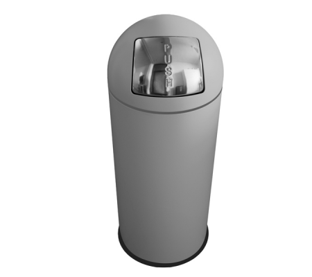 Gettacarte Push - Ø 35 cm - H92 cm - grigio - Stilcasa - F460012 - DMwebShop