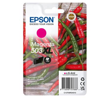 Cartuccia - magenta - 503XL - 6,4 ml - Epson - C13T09R34010 - 8715946707686 - DMwebShop