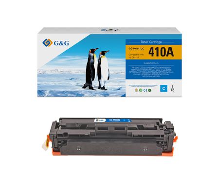 Toner compatibile - per Hp - Color LaserJet M452DW-M452DN-M452NW - ciano - 2300 pagine - GeG - GG-PH411UC - DMwebShop