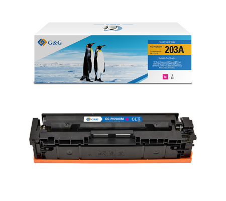 Toner compatibile - per Hp - Color LaserJet M254dw-M254nw-M281FDN - magenta - 1300 pagine - GeG - GG-PH203UM - DMwebShop