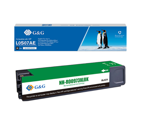 Cartuccia ink - compatibile - per HP - PageWide Pro 452dn-452dw-477dn - nero - GeG - NH-R00973XLBK(PG) - DMwebShop