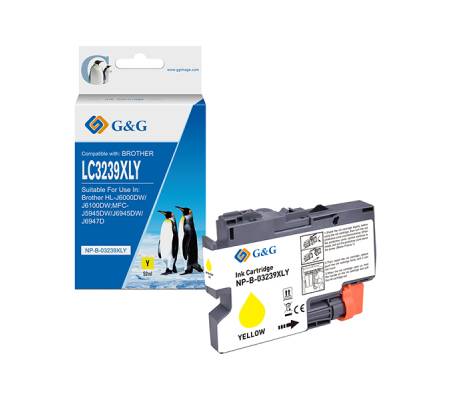 Cartuccia compatibile inchiostro - giallo - per Brother - LC-3239XLY - 6000 pagine - GeG - NP-B-003239XLY - 6939385912001 - DMwebShop