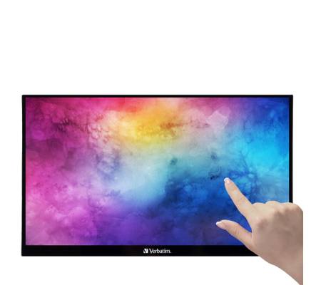 Monitor Portatile 14' Touchscreen Full HD 1080p - Verbatim - 49591 - 23942495918 - DMwebShop
