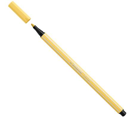 Pennarello Pen 68 - giallo chiaro - 23 - conf. 10 pezzi - Stabilo - 68/23 - 4006381578554 - DMwebShop