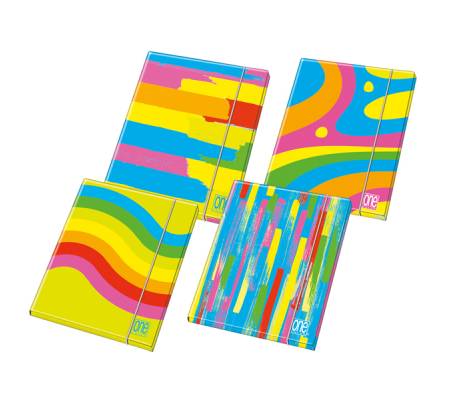 Cartellina Fantafluo One Color - 3 lembi - con elastico - Ø 1,2 cm - 26 x 35 cm - conf. 6 pezzi - Blasetti - 8127 - 8007758181274 - DMwebShop