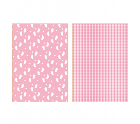 Fogli di carta regalo linea Eventi - 70 x 100 cm - fantasie assortite - conf. 100 pezzi - Kartos 18291