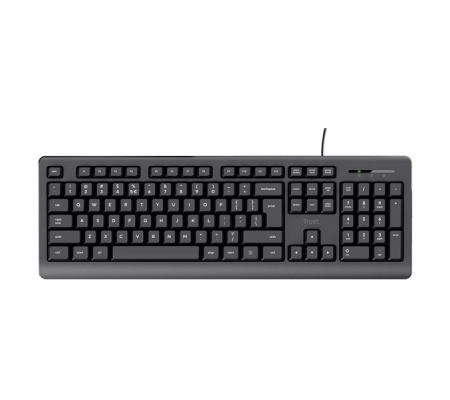 Set tastiera ultrasilenziosa TKM-250 con filo + mouse con filo - Trust 23976