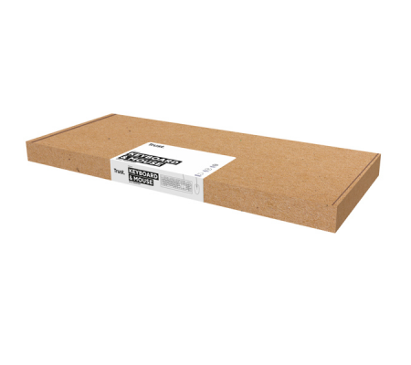 Set tastiera ultrasilenziosa TKM-250 con filo + mouse con filo - Trust 23976