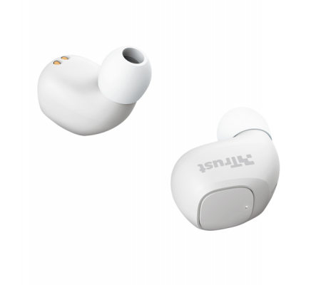 Cuffie senza fili bluetooth Nika - bianco - Trust 23904