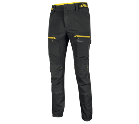 Pantalone Horizon - taglia XXL - nero-giallo - U-power - FU267BC-XXL - 8033546488010 - DMwebShop