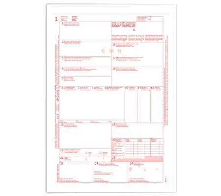 Lettera di vettura internazionale CMR SNAP - 31 x 21 cm - 5 copie autoricalcanti - conf. 50 pezzi - Data Ufficio - 881550000G - 8008842581086 - DMwebShop