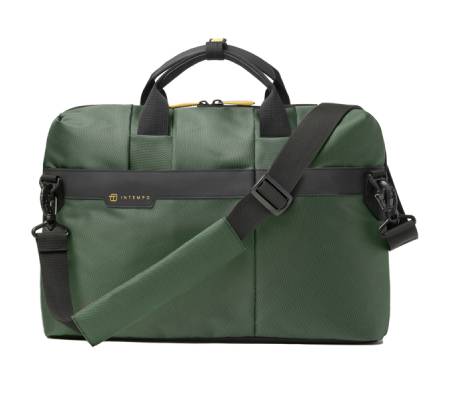 Borsa Office Bag Job slim - 43 x 33 x 10 cm - tessuto tecnico - verde - InTempo - 9216JBL24 - 8029221850760 - DMwebShop