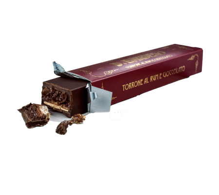 Torrone Rum e Cioccolato - in astuccio - 270 gr - D. Barbero - 3011G - DMwebShop
