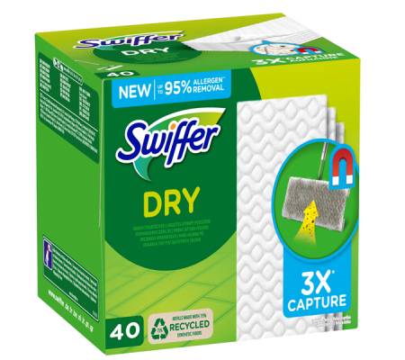 Ricarica Dry - conf. 40 pezzi - Swiffer - PG200R1 - 8006540761885 - DMwebShop