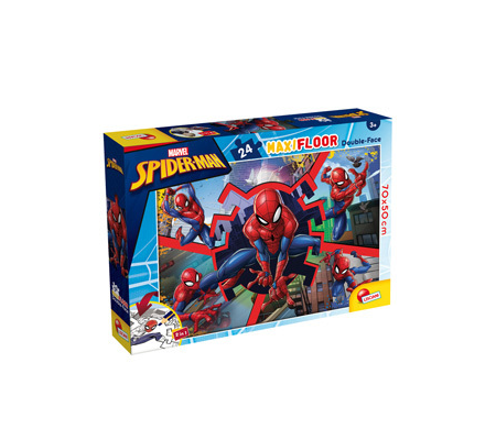 Puzzle maxi - Marvel Spiderman - 24 pezzi - Lisciani - 99740 - 8008324099740 - DMwebShop