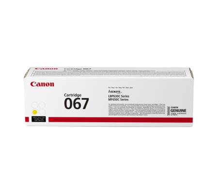 Toner - 067 - giallo - 1250 pagine - Canon - 5099C002 - 4549292187434 - DMwebShop