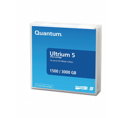 Cartuccia dati LTO-5 Ultrium - 1,5 TB-3,0 TB - Quantum - QUTU1500R - 768268031906 - DMwebShop