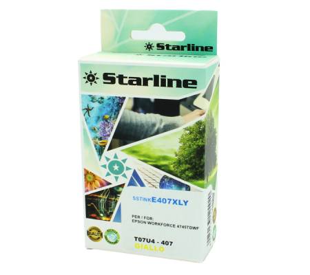Cartuccia Ink compatbile - per Epson 407 - giallo - 26 ml - Starline - JNEP407Y - 8025133124920 - DMwebShop