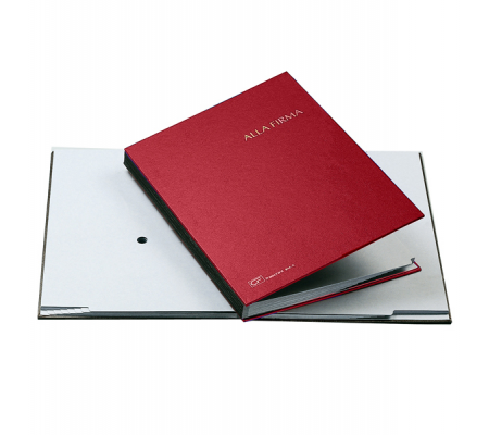 Libro firma - 14 intercalari - 24 x 34 cm - rosso - Fraschini - 614A-ROSSO - 8027032007014 - DMwebShop