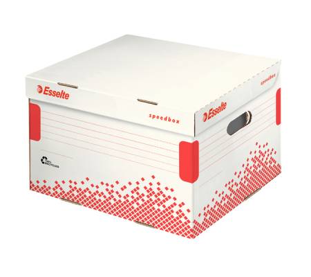 Scatola container Speedbox - Medium - 32,5 x 36,7 cm - dorso 26,3 cm - conf. 15 pezzi - Esselte - 623912 - 4049793026022 - DMwebShop