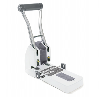 Perforatore Eco P2200 - alta capacita' - massimo 150 fogli - 2 fori - passo 8 cm - bianco - Rapesco  - 1405 -  - DMwebShop