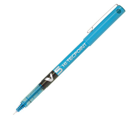 Roller Hi Tecpoint V5 - punta 0,5 mm - azzurro - Pilot - 011701 - 4902505085727 - DMwebShop