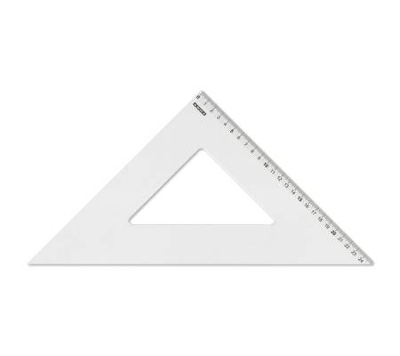 Squadra linea Profil - alluminio - 45 gradi - 35 cm - Arda - 18040 - 8003438180407 - DMwebShop