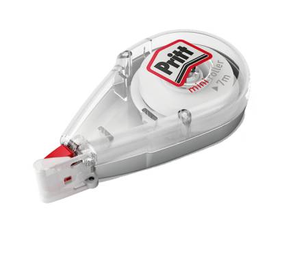 Correttore a nastro Roller Mini - 4,2 mm x 7 mt - conf. 10 pezzi - Pritt - 2679487 - 4015000416177 - DMwebShop