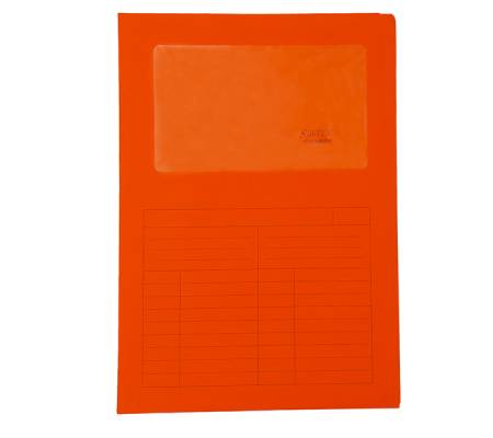 Cartelline a L con finestra Sintex - cartoncino - 120 gr - 22 x 31 cm - rosso - conf. 50 pezzi - Blasetti - 0581 - 8007758015814 - DMwebShop